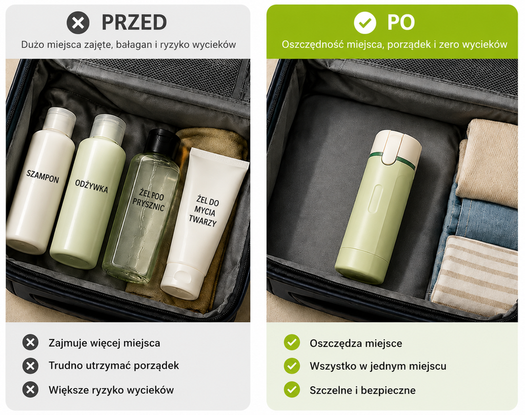 Travel-Sized Refillable Bottles