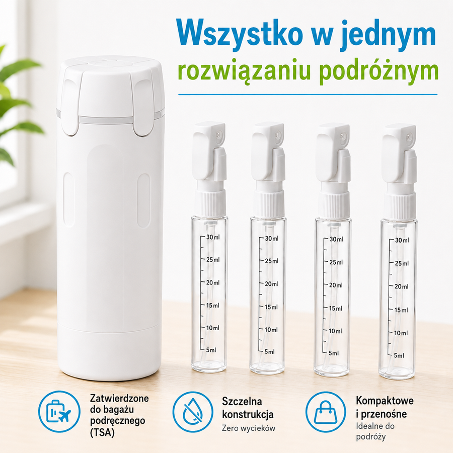 Travel-Sized Refillable Bottles